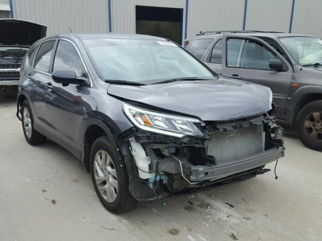 2HKRM3H5XFH536074 - 2015 HONDA CR-V EX GRAY photo 1