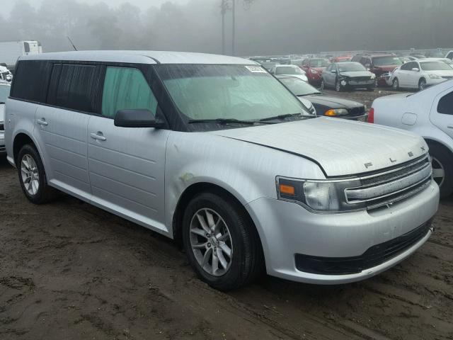 2FMGK5B8XDBD02775 - 2013 FORD FLEX SE SILVER photo 1