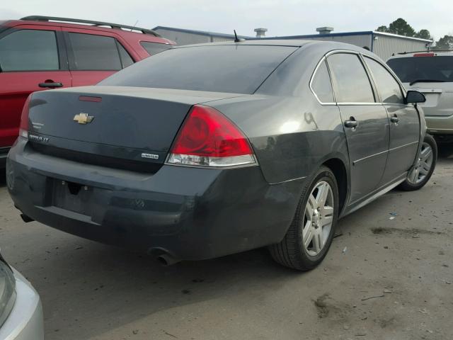 2G1WB5E32E1135151 - 2014 CHEVROLET IMPALA LIM GRAY photo 4