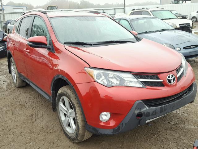 2T3RFREV4EW219335 - 2014 TOYOTA RAV4 XLE RED photo 1