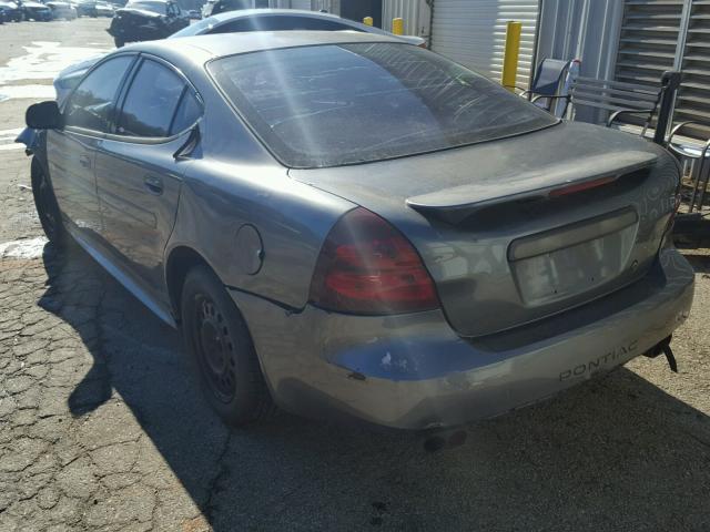 2G2WP522141302655 - 2004 PONTIAC GRAND PRIX GREEN photo 3