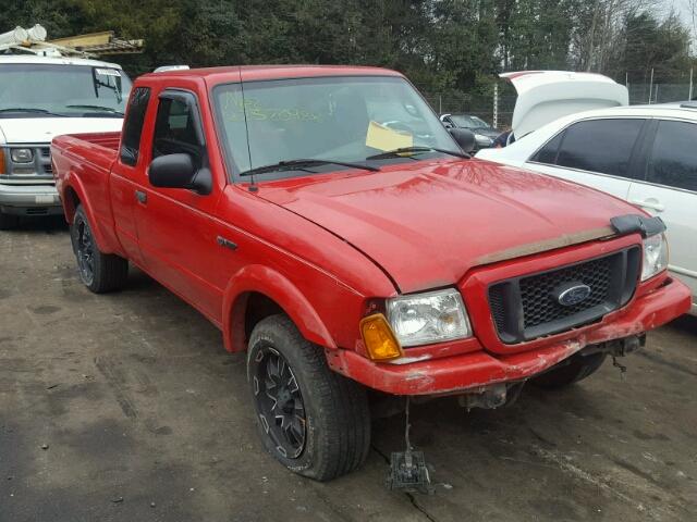 1FTYR44U85PB08393 - 2005 FORD RANGER SUP RED photo 1