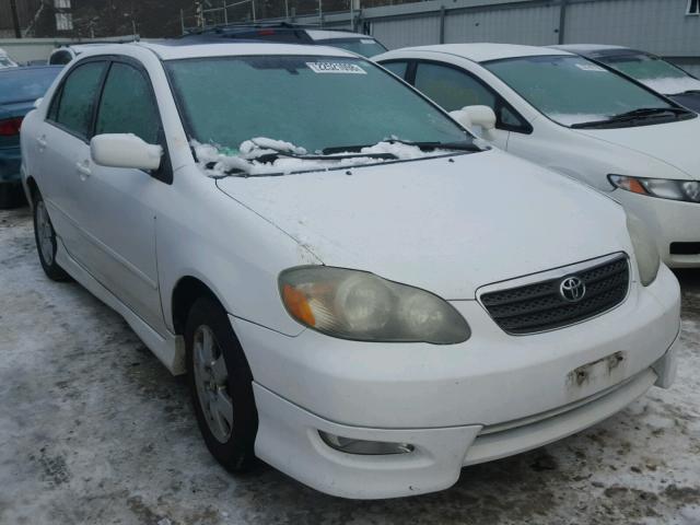 2T1BR32E55C415966 - 2005 TOYOTA COROLLA CE WHITE photo 1