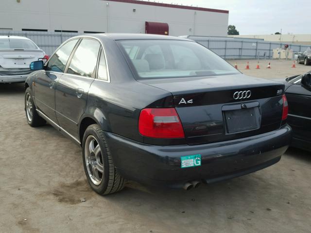 WAUED28D2XA082439 - 1999 AUDI A4 2.8 QUA GRAY photo 3