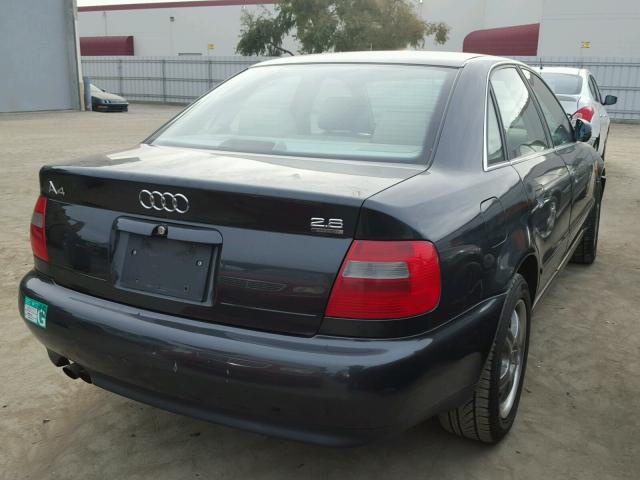 WAUED28D2XA082439 - 1999 AUDI A4 2.8 QUA GRAY photo 4