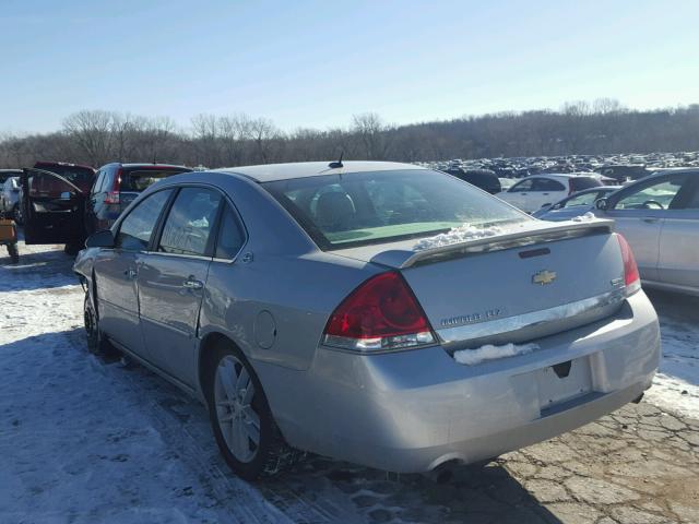 2G1WU583889286670 - 2008 CHEVROLET IMPALA LTZ SILVER photo 3