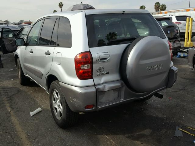 JTEGD20V550047683 - 2005 TOYOTA RAV4 SILVER photo 3