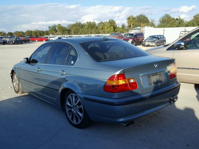 WBAEV53414KM38181 - 2004 BMW 330 I GREEN photo 3