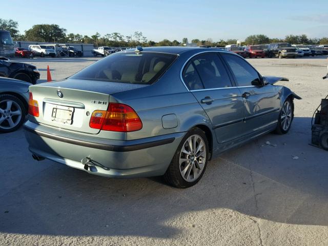 WBAEV53414KM38181 - 2004 BMW 330 I GREEN photo 4