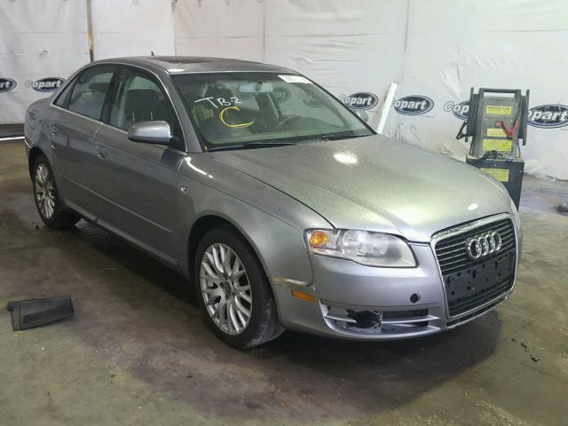 WAUAF78E88A154213 - 2008 AUDI A4 2.0T GRAY photo 1