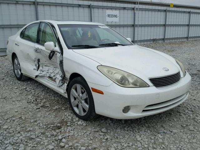 JTHBA30G355112028 - 2005 LEXUS ES 330 WHITE photo 1