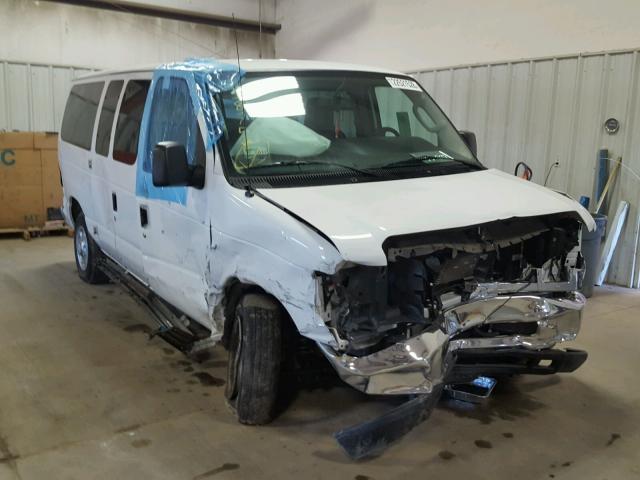 1FBNE3BL6DDA05299 - 2013 FORD ECONOLINE WHITE photo 1