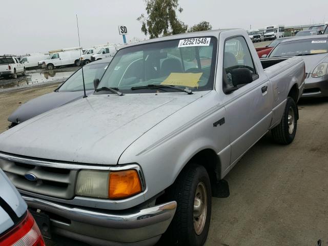 1FTCR10A4TTA45480 - 1996 FORD RANGER SILVER photo 2