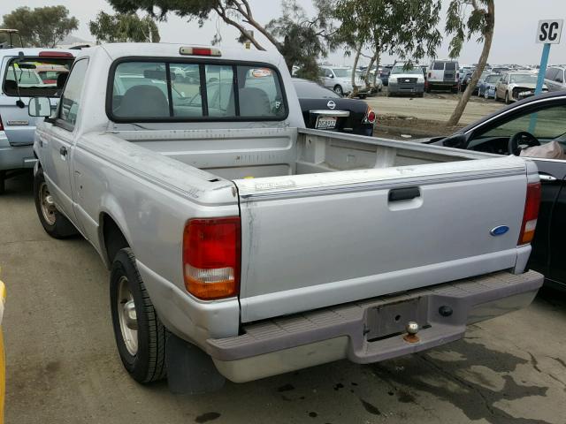 1FTCR10A4TTA45480 - 1996 FORD RANGER SILVER photo 3