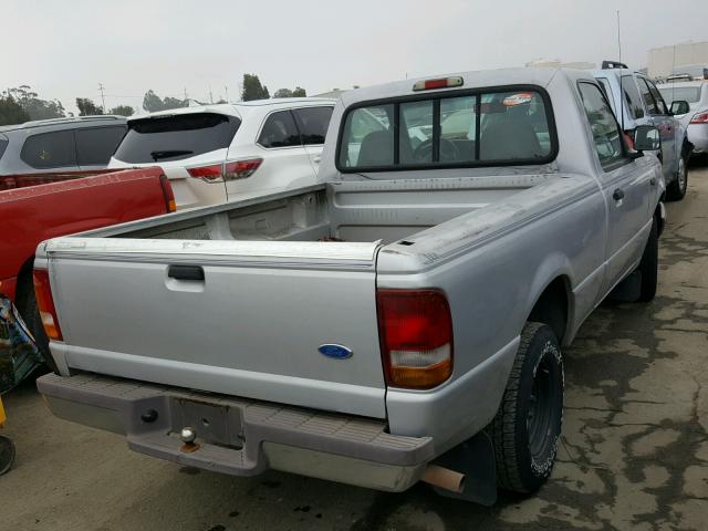 1FTCR10A4TTA45480 - 1996 FORD RANGER SILVER photo 4