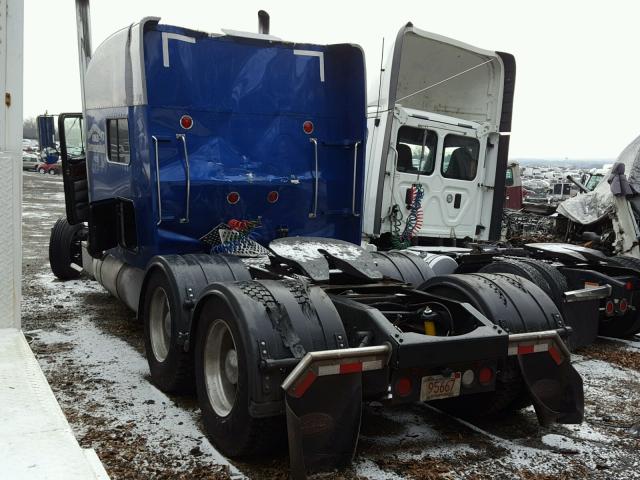 1XP5DB9X9WN453971 - 1998 PETERBILT 379 BLUE photo 3