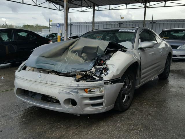 4A3AC44G15E001126 - 2005 MITSUBISHI ECLIPSE GS GOLD photo 2