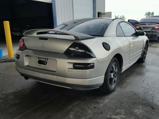 4A3AC44G15E001126 - 2005 MITSUBISHI ECLIPSE GS GOLD photo 4