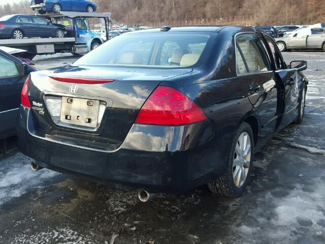 1HGCM66806A033859 - 2006 HONDA ACCORD EX BLACK photo 4