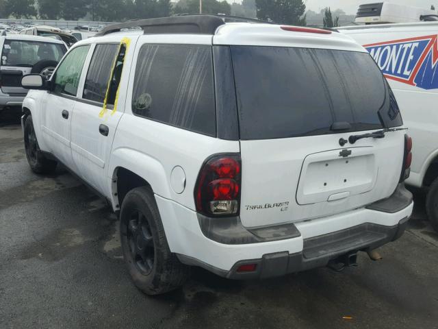 1GNET16S966162864 - 2006 CHEVROLET TRAILBLAZE WHITE photo 3