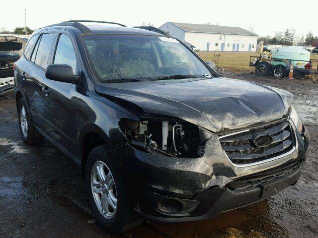 5XYZG3AB6BG088618 - 2011 HYUNDAI SANTA FE G BLACK photo 1