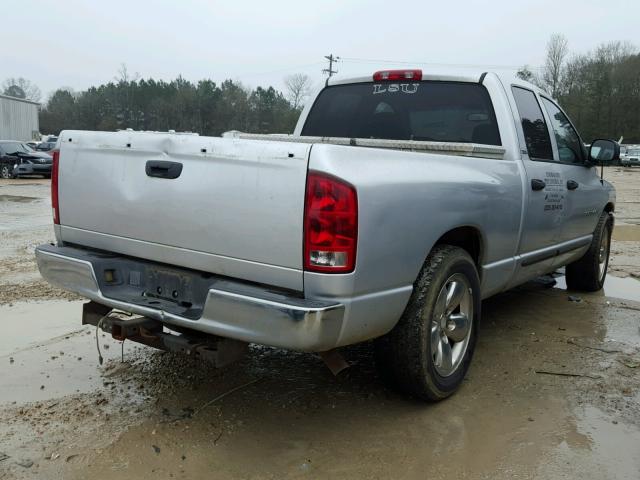 1D7HA18N82S665327 - 2002 DODGE RAM 1500 SILVER photo 4