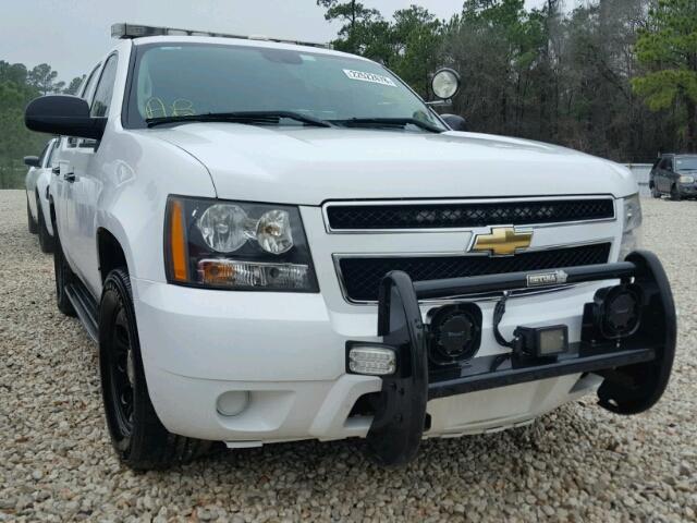 1GNLC2E07BR226101 - 2011 CHEVROLET TAHOE POLI WHITE photo 1