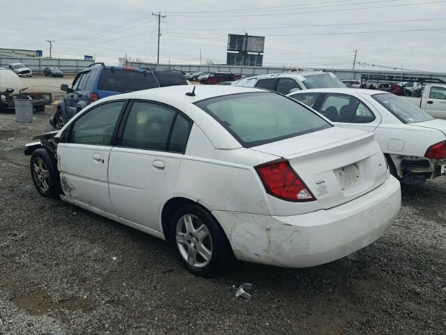 1G8AJ55F37Z141172 - 2007 SATURN ION LEVEL WHITE photo 3