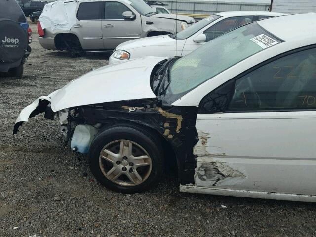 1G8AJ55F37Z141172 - 2007 SATURN ION LEVEL WHITE photo 9