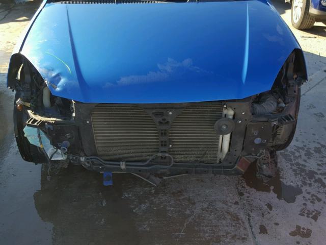 KNADE163X86369478 - 2008 KIA RIO 5 SX BLUE photo 9