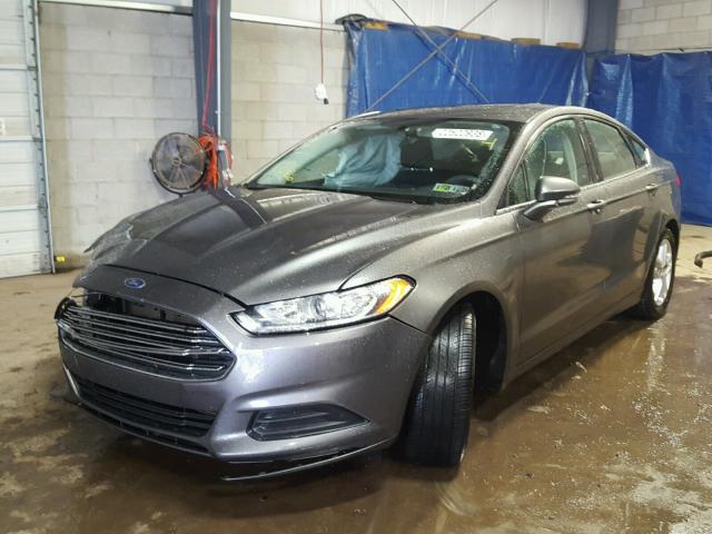 3FA6P0HRXDR114270 - 2013 FORD FUSION SE CHARCOAL photo 2