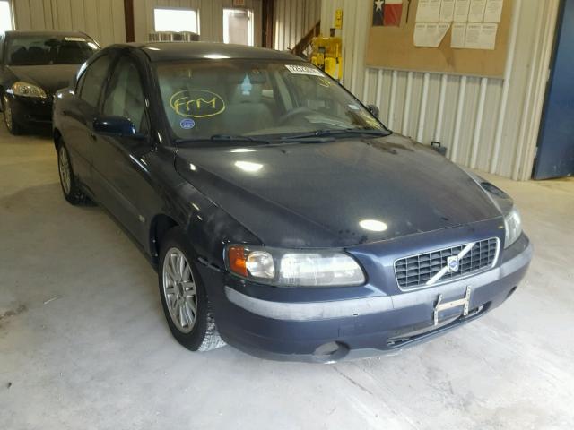 YV1RS61T642318075 - 2004 VOLVO S60 BLUE photo 1