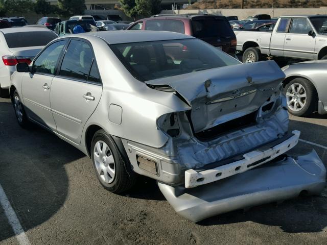 4T1BE32K64U274758 - 2004 TOYOTA CAMRY LE SILVER photo 3