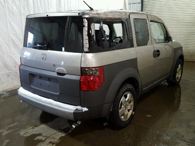 5J6YH28573L045117 - 2003 HONDA ELEMENT EX TWO TONE photo 4