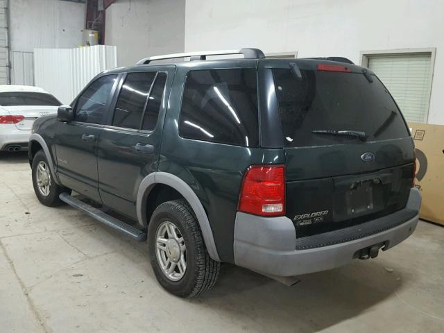 1FMZU62E12ZA70236 - 2002 FORD EXPLORER X GREEN photo 3