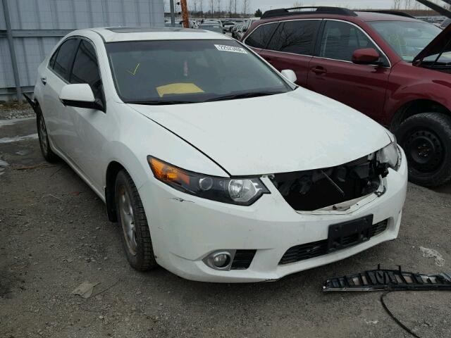 JH4CU2F64DC800005 - 2013 ACURA TSX TECH WHITE photo 1