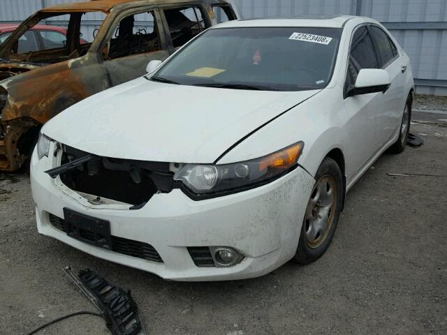 JH4CU2F64DC800005 - 2013 ACURA TSX TECH WHITE photo 2