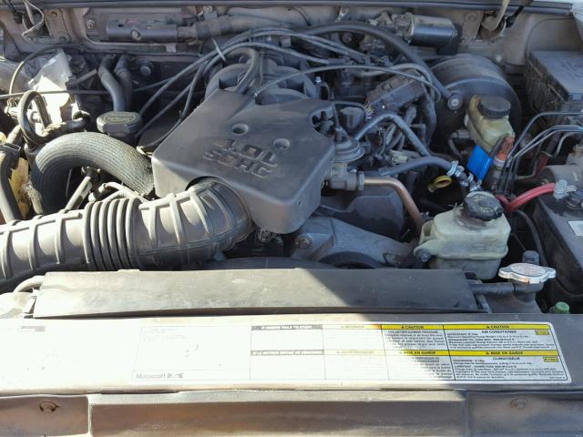 1FMYU60E71UC09070 - 2001 FORD EXPLORER S SILVER photo 7