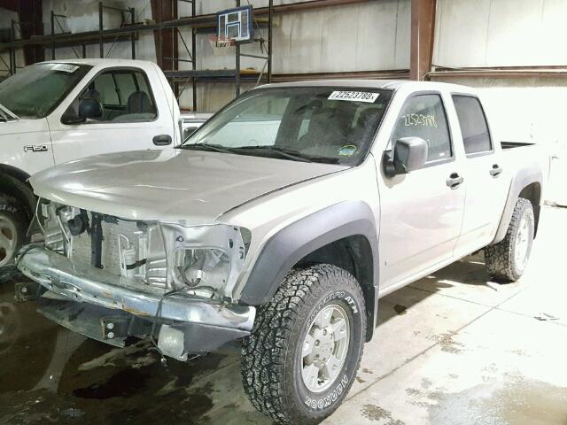 1GCDS136868117479 - 2006 CHEVROLET COLORADO SILVER photo 2