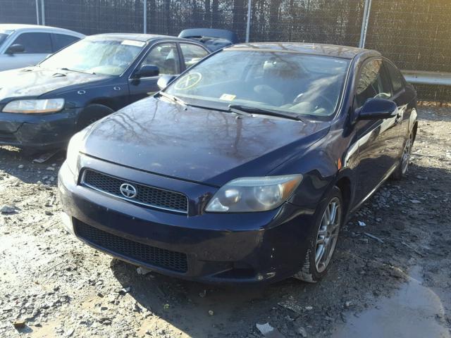 JTKDE177760075517 - 2006 TOYOTA SCION TC BLUE photo 2