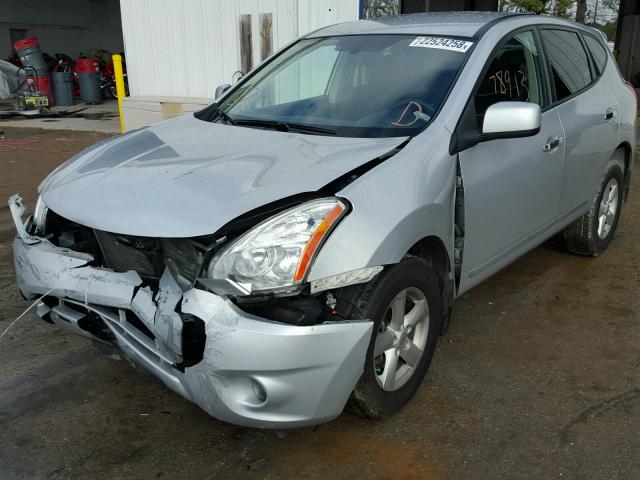 JN8AS5MT6DW510697 - 2013 NISSAN ROGUE S SILVER photo 2