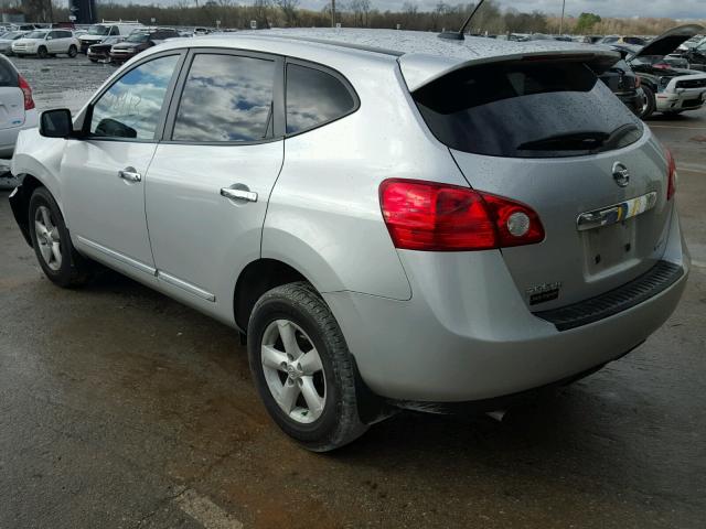 JN8AS5MT6DW510697 - 2013 NISSAN ROGUE S SILVER photo 3