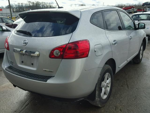 JN8AS5MT6DW510697 - 2013 NISSAN ROGUE S SILVER photo 4