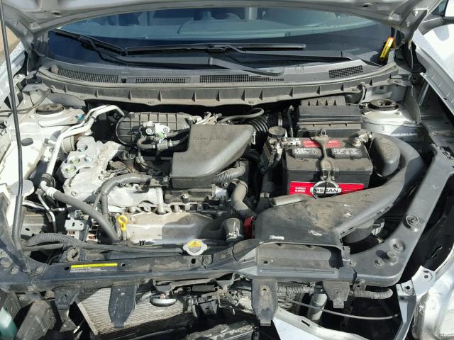 JN8AS5MT6DW510697 - 2013 NISSAN ROGUE S SILVER photo 7