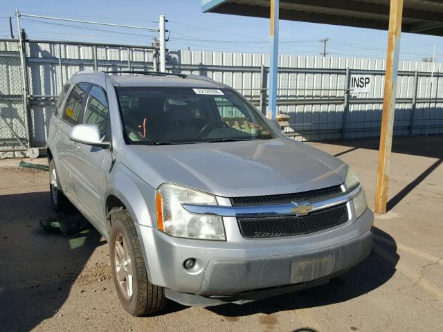 2CNDL63F966168940 - 2006 CHEVROLET EQUINOX LT SILVER photo 1