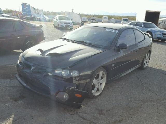 6G2VX12U86L565019 - 2006 PONTIAC GTO BLACK photo 2