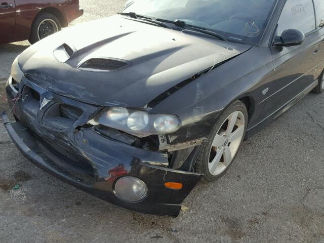 6G2VX12U86L565019 - 2006 PONTIAC GTO BLACK photo 9