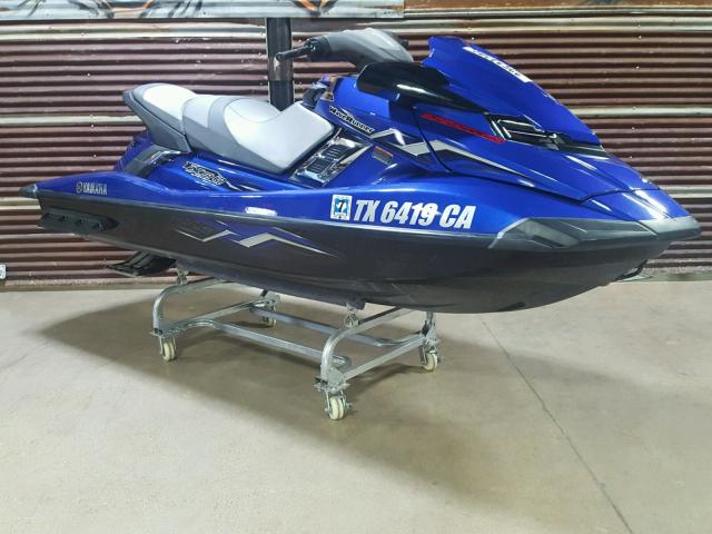 YAMA2856L213 - 2013 YAMAHA WAVERUNNER BLUE photo 2