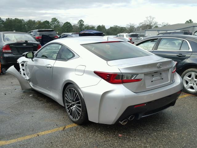 JTHHP5BC7F5001756 - 2015 LEXUS RC-F SILVER photo 3