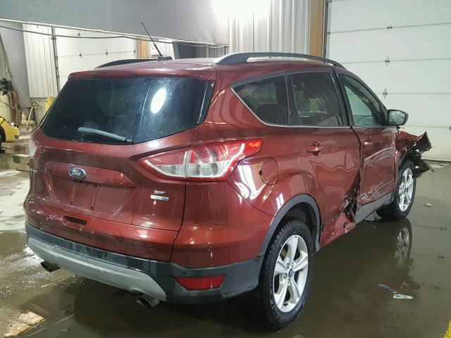 1FMCU9G94EUB85465 - 2014 FORD ESCAPE SE BURGUNDY photo 4